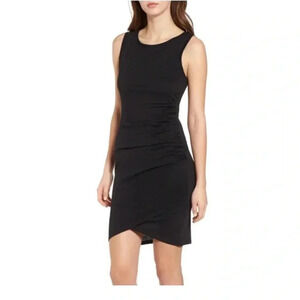 Leith Black Rutched Body-Con Tank Dress great condition! Size Small.